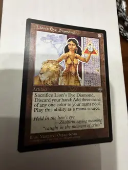 Wizards of the Coast Lion's Eye Diamond Mirage Artifact Rare Regular English MTG - Image 4
