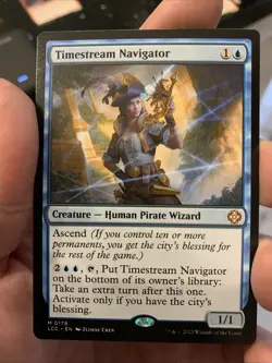 1x TIMESTREAM NAVIGATOR - Commander- MTG - Magic the Gathering - Image 1