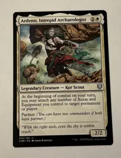MTG Ardenn, Intrepid Archaeologist - Commander Legends NM - Image 1