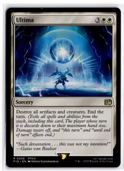 Ultima 38 Rare FINAL FANTASY Magic: The Gathering Near Mint - Image 1