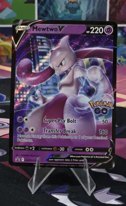 Pokemon TCG Mewtwo V - SWSH223 - SWSH: Sword & Shield Promo - Image 1