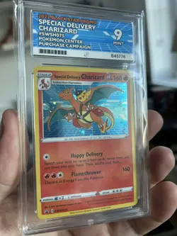 Special Delivery Charizard Ace 9 MINT - SWSH075 - Black Star Promo - Pokemon TCG - Image 3