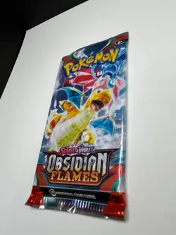 Pokemon TCG: Scarlet and Violet Obsidian Flames x1 Booster Pack Sealed - Image 1