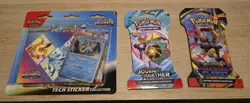 Pokemon TCG Prismatic Evolutions Tech Sticker + 2 Random Booster Packs - Image 1