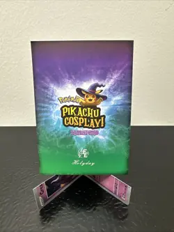 Crash Bandicoot (Pikachu) #109 - Galaxy Holo - Electric Pikachu Cosplay Pokemon - Image 3