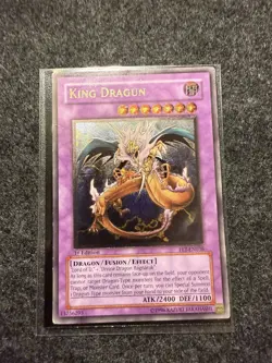 King Dragun - FET-EN036 - Ultimate Rare - 1st Edition - Image 1
