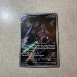Pokemon Mewtwo SVP 052 Black Star Promo Scarlet and Violet Card - Image 5