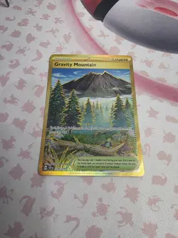 Gravity Mountain Surging Sparks Holo Card SV08 NM Condition - Image 2