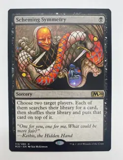 MTG Scheming Symmetry Near Mint Mtg Magic Card - Image 1