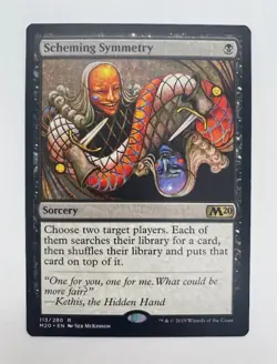 MTG Scheming Symmetry Near Mint Mtg Magic Card - Image 2