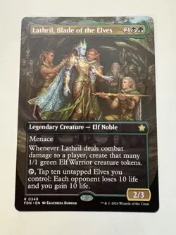 Lathril, Blade of the Elves (Borderless) Foundations Regular - Image 1