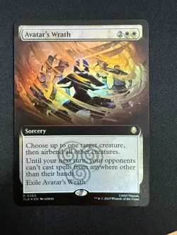 Avatar's Wrath (EXTENDED FOIL) - Avatar (MTG) NM - Image 1