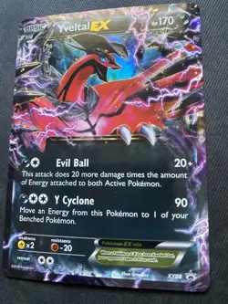 Pokemon - TCG Yveltal EX Black Star Promo Holo Card XY08 - Image 2