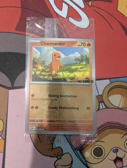 Charmander 004/165 EB Games Stamped Promo 151 SEALED Pokemon TCG - Image 1