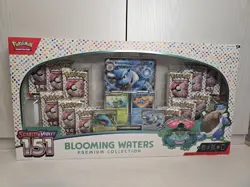 Pokemon TCG 151 Blooming Waters Premium Collection Box | New - Image 1