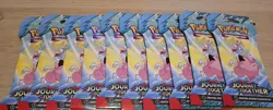 Pokemon Journey Together Lot Of 10 Sleeved Booster Packs - Image 1