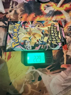 Pokemon TCG Mega Evolution Ascended Heroes Heavy 22.91g Sealed Booster Pack - Image 1
