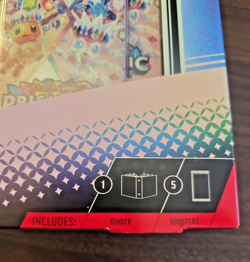 Pokemon TCG Scarlet & Violet Prismatic Evolutions Binder Collection – New & Seal - Image 3