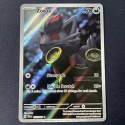 Pokemon TCG Zorua 075/064 Shrouded Fable Illustration Rare Near Mint Condition - Image 1