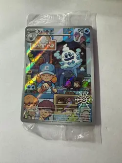Pokemon TCG Vanillish 190/182 Paradox Rift IR, Snowflake Stamped - Image 1
