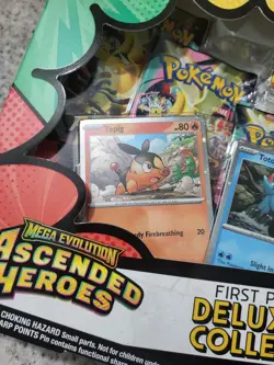 Pokemon Ascended Heroes First Partners Deluxe Pin Collection NEW - Image 2