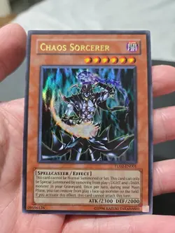 Yu-Gi-Oh Chaos Sorcerer Ultra Rare TU02-EN001 Near Mint Condition - Image 1