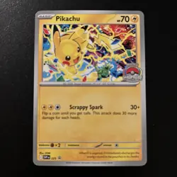 Pikachu Promo 2025 World Championships SVP EN 225 Pokemon Card Worlds - Image 3
