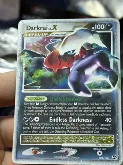 Darkrai LV.X 104/106 Great Encounters 2008 Holo Rare Pokemon Card TCG - Image 5