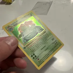 Pokemon Venusaur Base Set Shadowless 1st Edition 15/102 Holo Rare 100 HP Card - Image 2