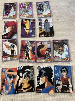 about 85 cards lot bulk sale Vintage CCG Yu Yu Hakusho Carddass BANDAI G54459 - Image 3