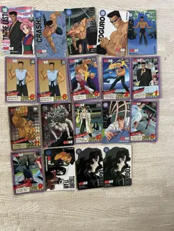 about 85 cards lot bulk sale Vintage CCG Yu Yu Hakusho Carddass BANDAI G54459 - Image 5