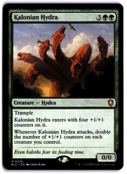 Kalonian Hydra NM BLC Commander: Bloomburrow MTG - Image 1