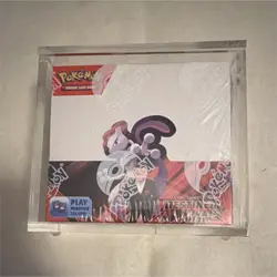 Pokemon TCG Scarlet & Violet Destined Rivals Booster Box in protective case - Image 1