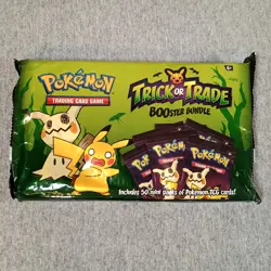 Nintendo Pokemon TCG 2023 Trick or Trade BOOster Bundle 50 Packs Unopened - Image 1