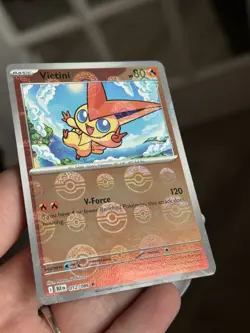Pokemon TCG - Victini 012/086 Pokeball Reverse Holo - Black Bolt - Image 1
