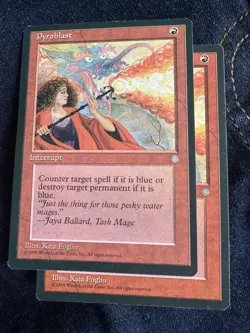 MTG Ice Age Nm ! Pyroblast - Image 1