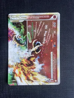 Pokemon TCG Ho-Oh LEGEND bottom Heartgold & Soulsilver 112/123 Holo Holo Rare - Image 1