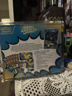 Pokemon Ascended Elite Trainer Box Pokemon Center New Sealed With Acrylic Case ! - Image 3