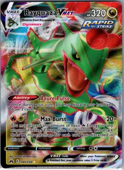 Rayquaza VMAX 101/159 Crown Zenith - Pokemon Card - NM - Image 1