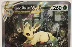 Leafeon VSTAR GG35/GG70 Crown Zenith: Galarian Gallery Ultra Rare Pokemon Card - Image 2