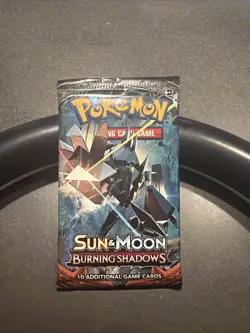 Pokemon TCG: Sun & Moon-Burning Shadows Booster Pack (10 Cards) - Image 1