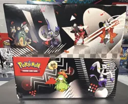 Pokemon Scarlet and Violet Black Bolt/White Flare Mini Tin Display - Image 1