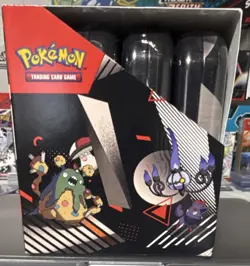 Pokemon Scarlet and Violet Black Bolt/White Flare Mini Tin Display - Image 4