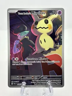 Pokemon TCG Team Rocket's Mimikyu Illustration Rare ME: Ascended Heroes 238/217 - Image 1