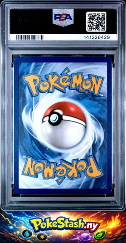 2025 Pokemon Wht En-White Flare #040 Cofagrigus Reverse Holo PSA 8 - Image 2