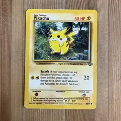 Pokemon TCG Pikachu Jungle 60/64 Regular Unlimited Common HP - Image 1