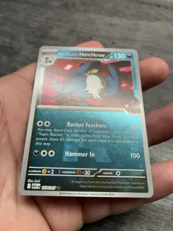 Team Rocket's Honchkrow (Team Rocket Rare) Ascended Heroes Pokemon TCG- 127/217 - Image 2