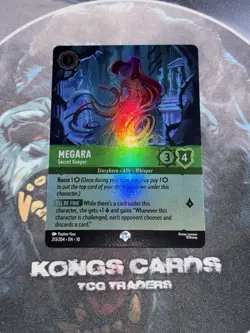 213/204 Megara - Secret Keeper EPIC Disney Lorcana Set 10 - Image 1