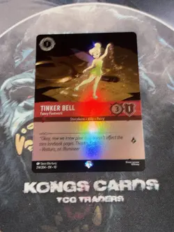 214/204 Tinker Bell - Fancy Footwork EPIC Disney Lorcana Set 10 - Image 1