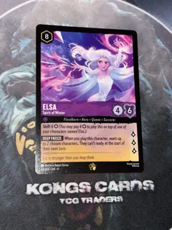 Elsa Spirit of Winter FABLED - 43/204 - Legendary - Disney Lorcana - Image 1